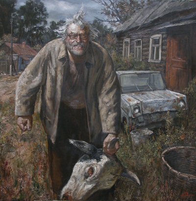 400x410, 54 Kb / Шульженко, сермяжная, живопись