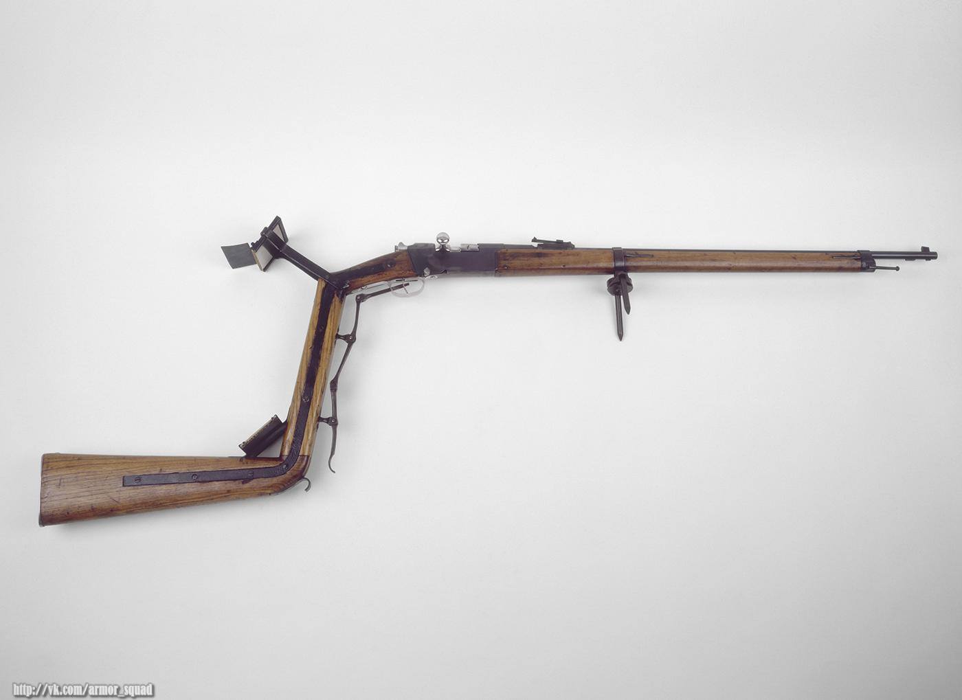 1400x1019, 44 Kb / Перископная, винтовка, Лебеля