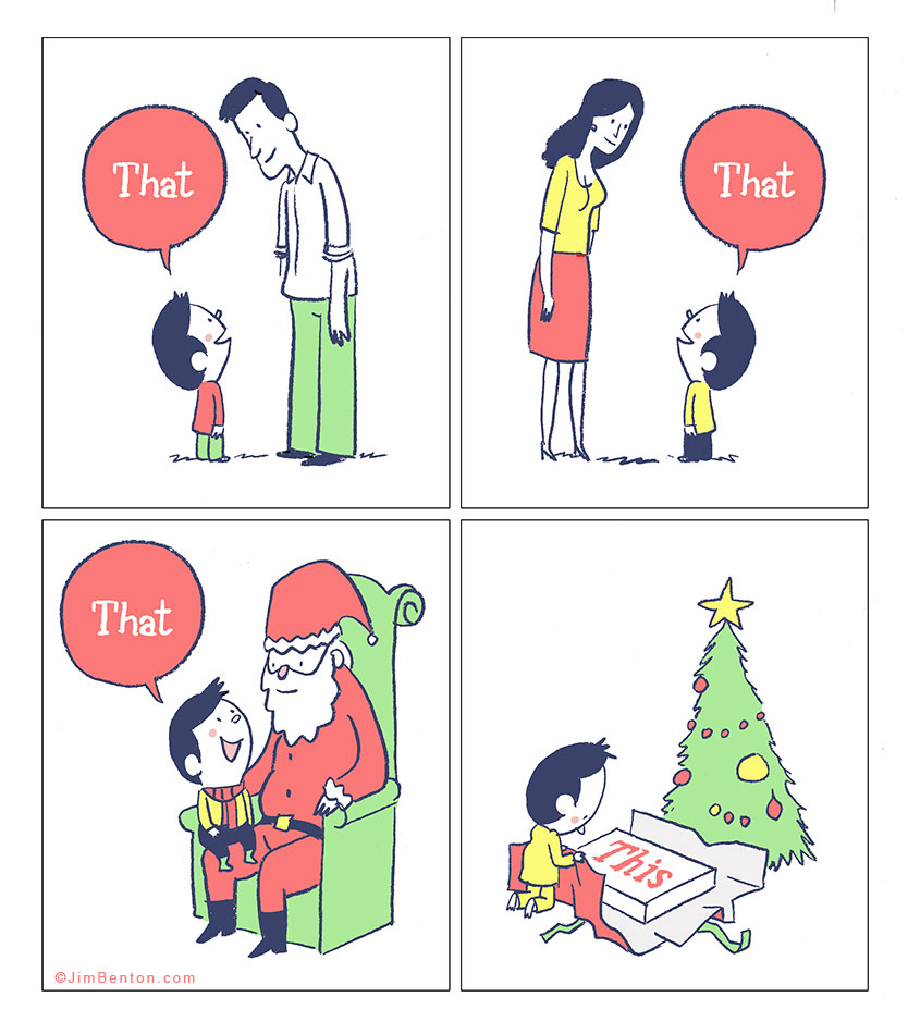 834x950, 118 Kb / новый год, елка, подарок, родители, санта