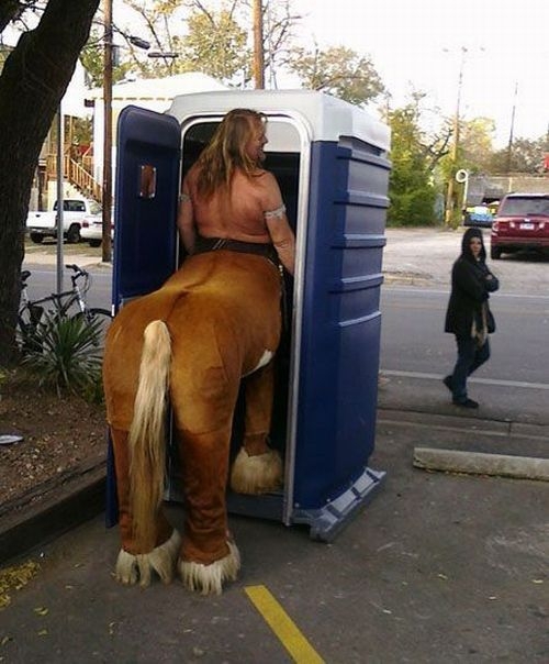 500x604, 140 Kb / Кентавр, костюм, туалет