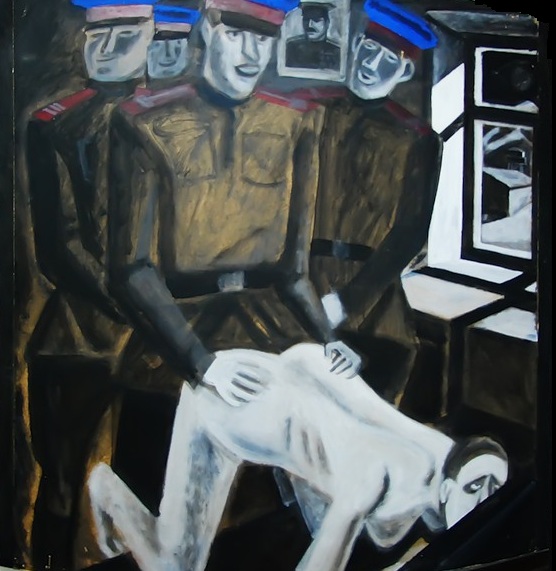 556x571, 94 Kb / картина, Обросов, Жертва Гулага