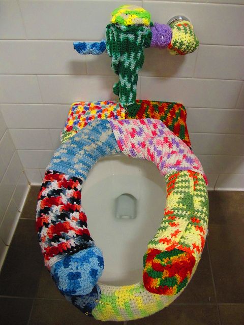 480x640, 55 Kb / унитаз, вязание