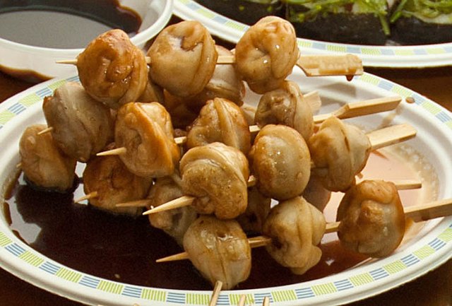 640x433, 65 Kb / Пельмени, тарелка, шампур, шашлык