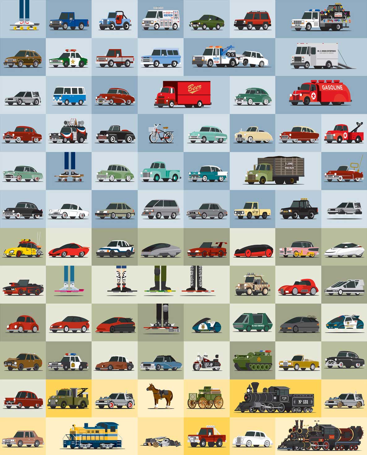 1186x1469, 199 Kb / назад, в, будущее, техника, автомобиль, доска, паровоз