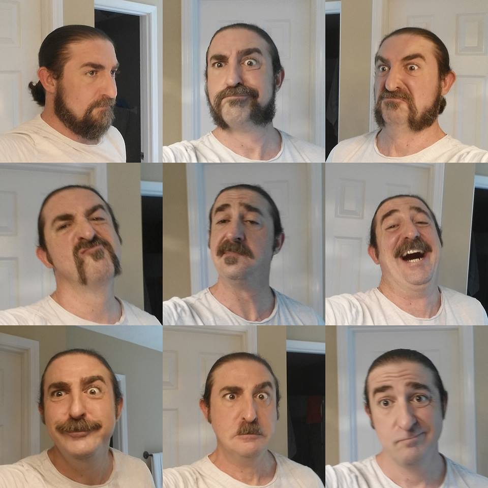 960x960, 79 Kb / Борода, усы, дверь, мужик