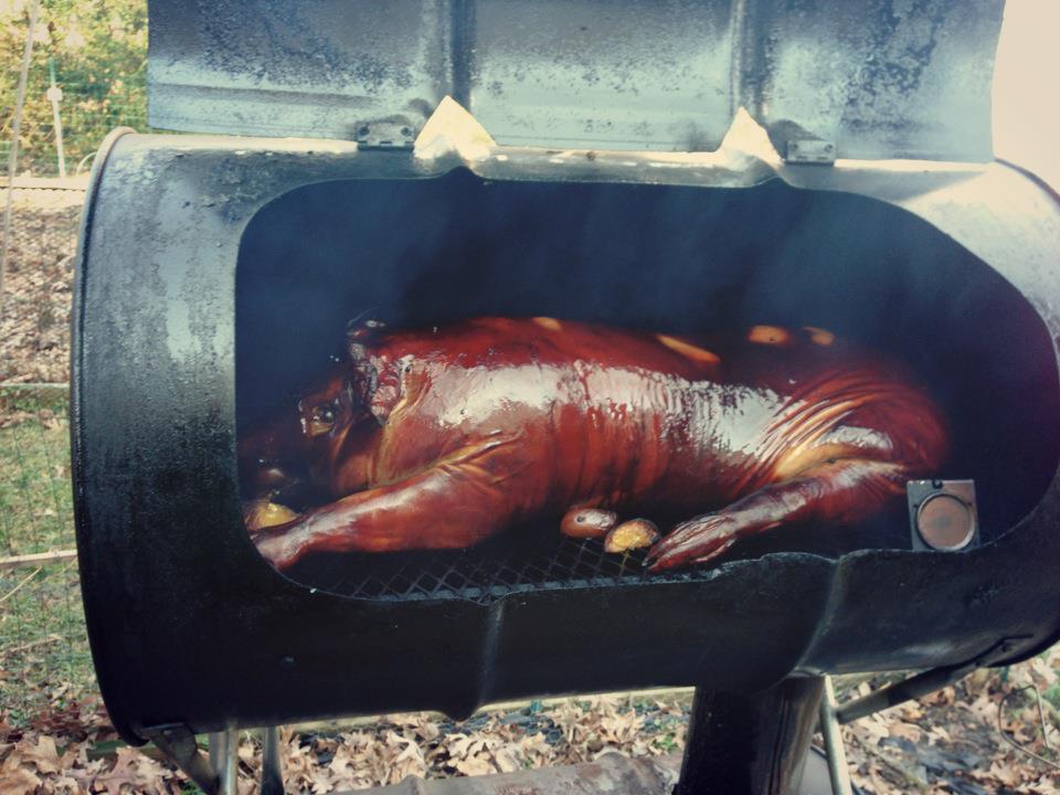 960x720, 89 Kb / поросёнок, коптильня, вкусно