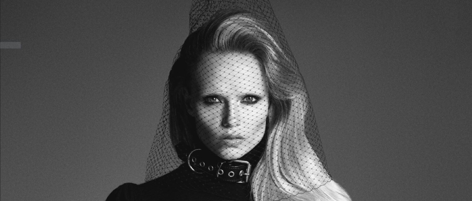 1536x654, 122 Kb / модель, ч/б, ошейник, вуаль, наташа поли