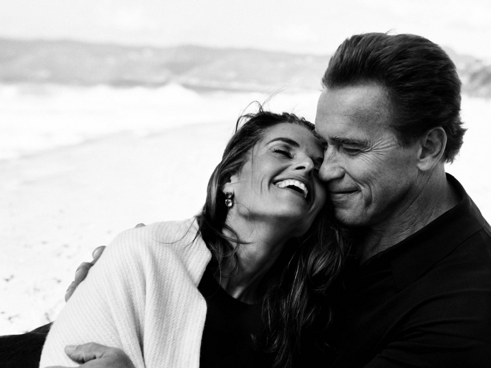 1000x749, 163 Kb / Арнольд Шварценеггер , Мария Шрайвер, муж, жена