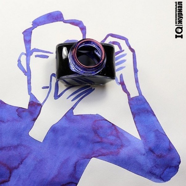 604x604, 62 Kb / чернильница, фотоаппарат