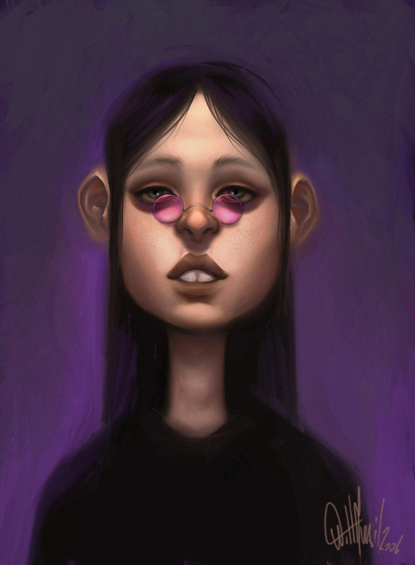 600x816, 56 Kb / очки, зубы, уши