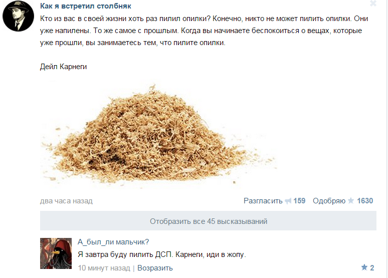 774x555, 255 Kb / карнеги, философия, опилки, дсп