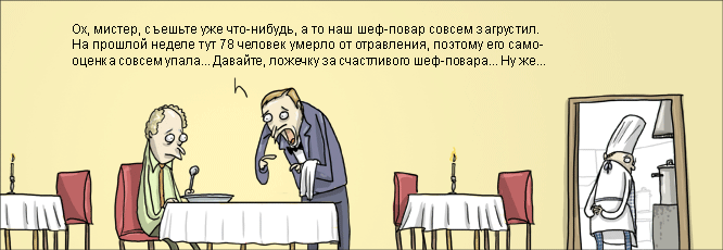 666x230, 51 Kb / ресторан, повар, комикс