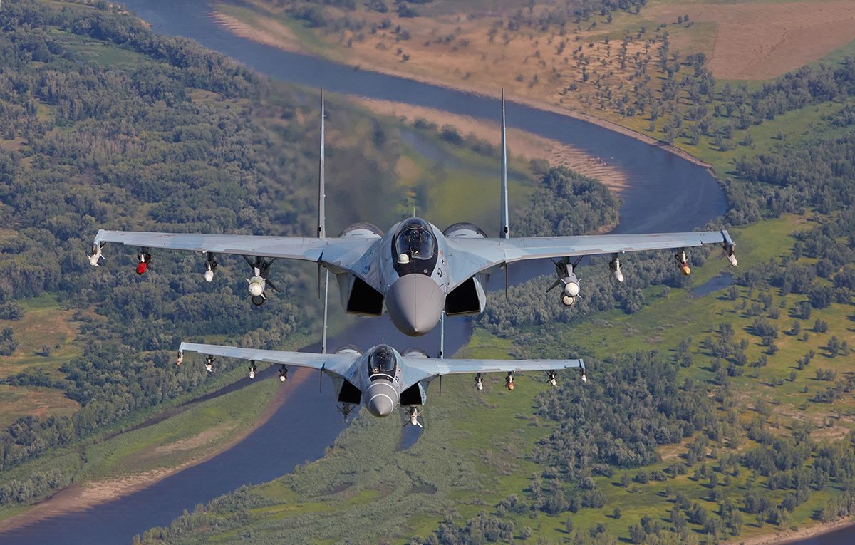 1200x765, 176 Kb / Су27, самолёт, пара, река