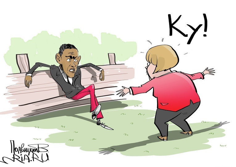 765x543, 86 Kb / Обама, Меркель, скамейка, ку, политота