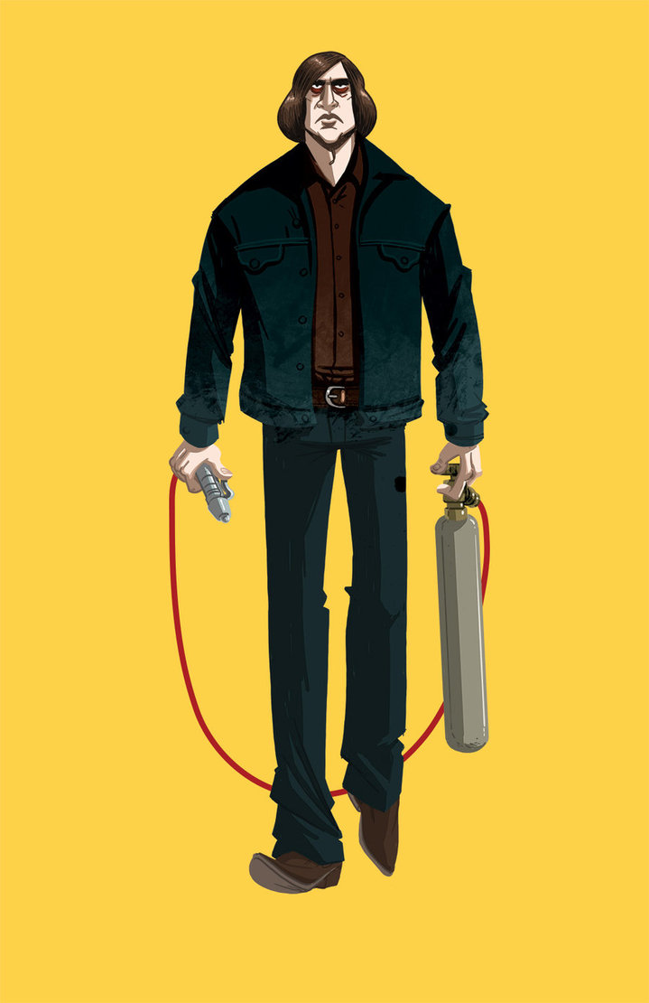 719x1110, 79 Kb / хавьер бардем, фильм, старикам тут не место