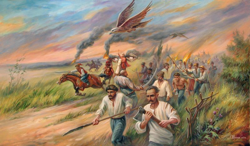 800x468, 72 Kb / иллюзия, бунт, орел, сокол, казаки, украинцы, ПОЛИТОТА