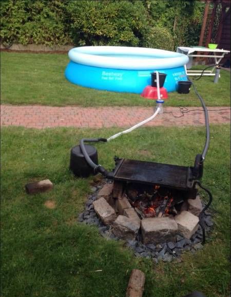 450x579, 70 Kb / Бассейн, костёр, нагреватель