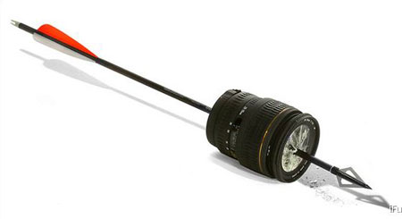 450x245, 11 Kb / стрела, объектив