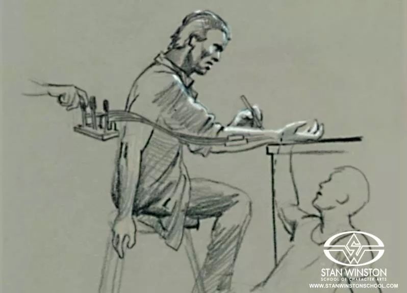 798x574, 37 Kb / терминатор, рука, скетч