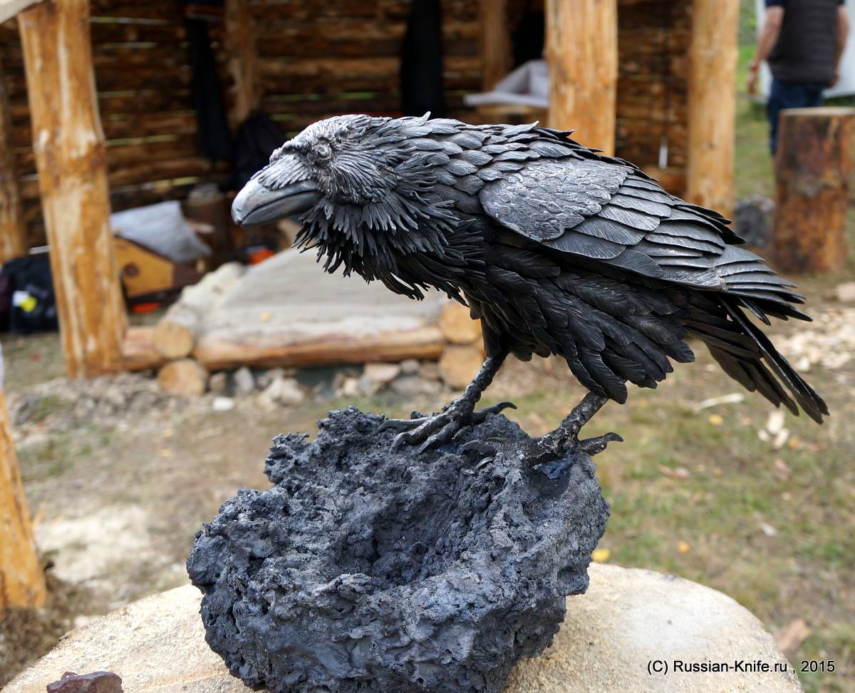 1200x972, 171 Kb / ворон, металл, ковка