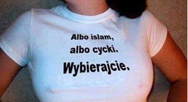 379x206, 15 Kb / футболка, сиськи, ислам, надпись