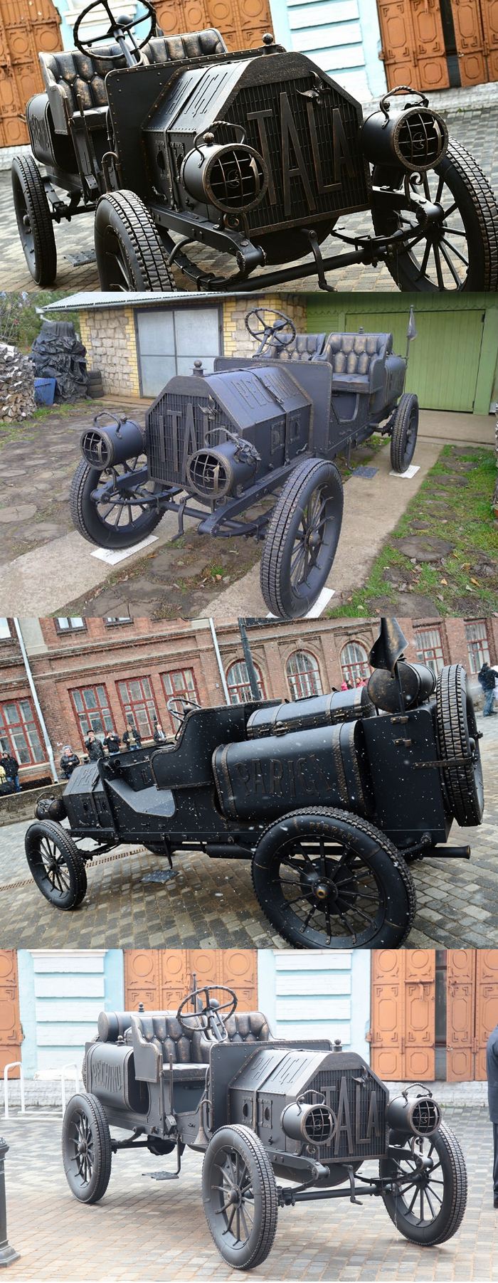 700x1803, 301 Kb / Макет, киров, автомобиль, ITALA 35/45 HP, ковка