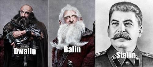 500x220, 26 Kb / гномы, сталин