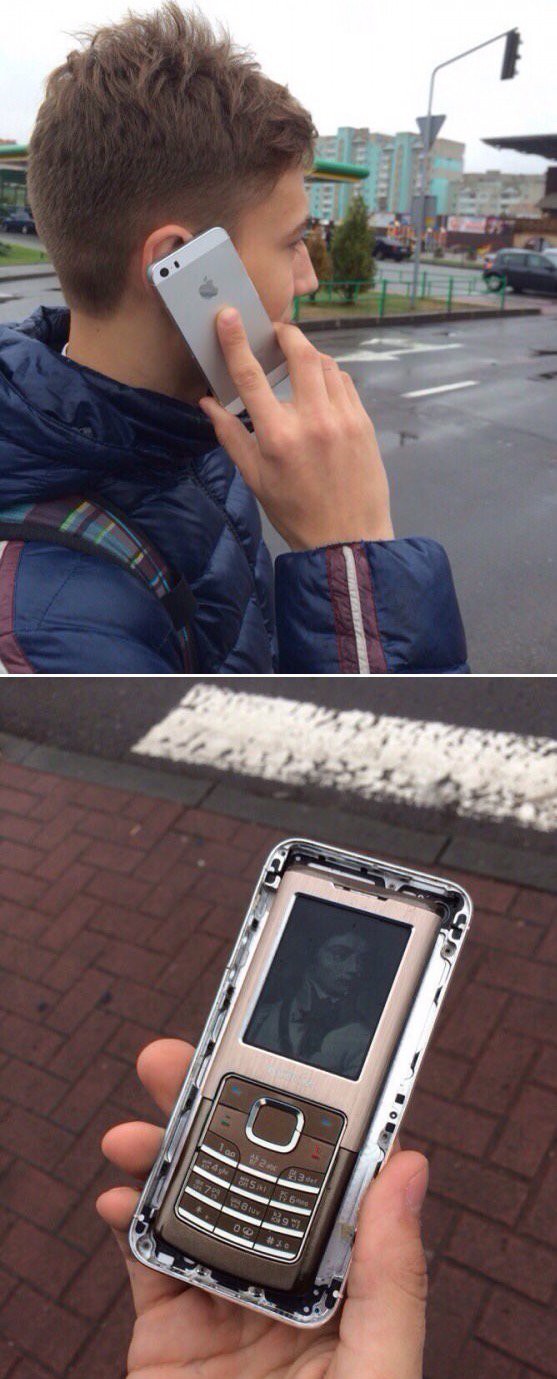 557x1379, 143 Kb / айфон, нокия, чехол, лайфхак