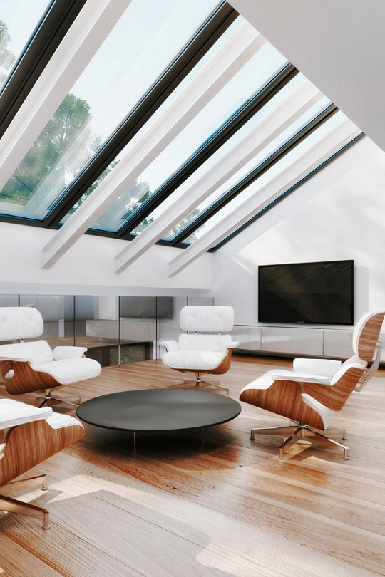 540x810, 319 Kb / крыша, стекло, мебель, архитектура, мансарда