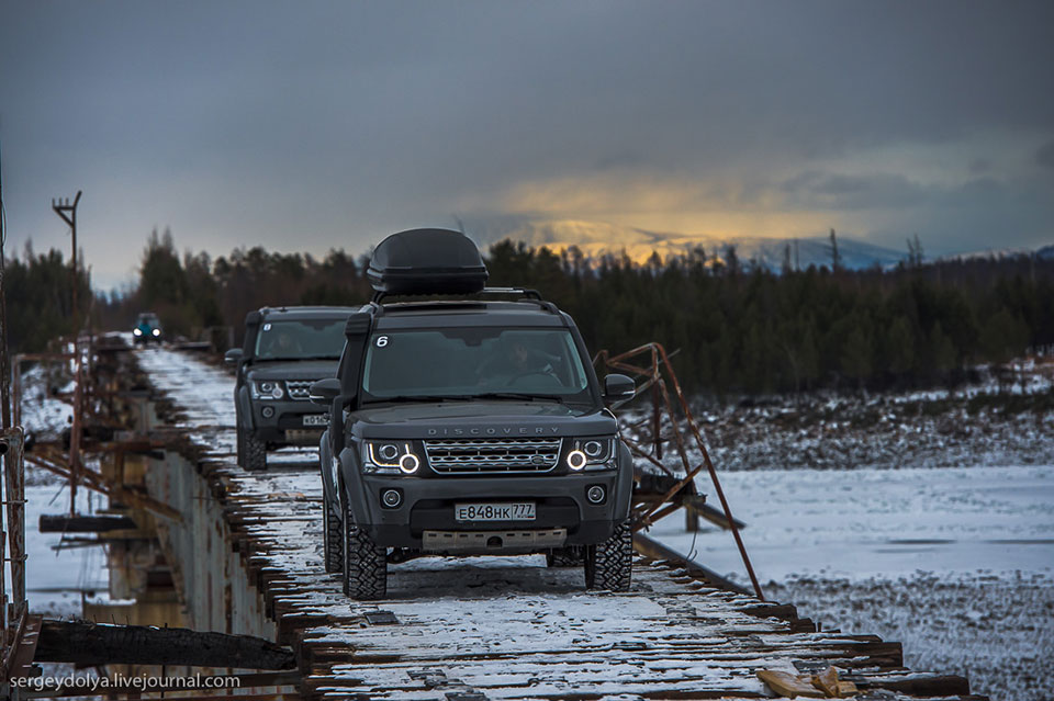 960x639, 121 Kb / Куандинский  , мост, машина