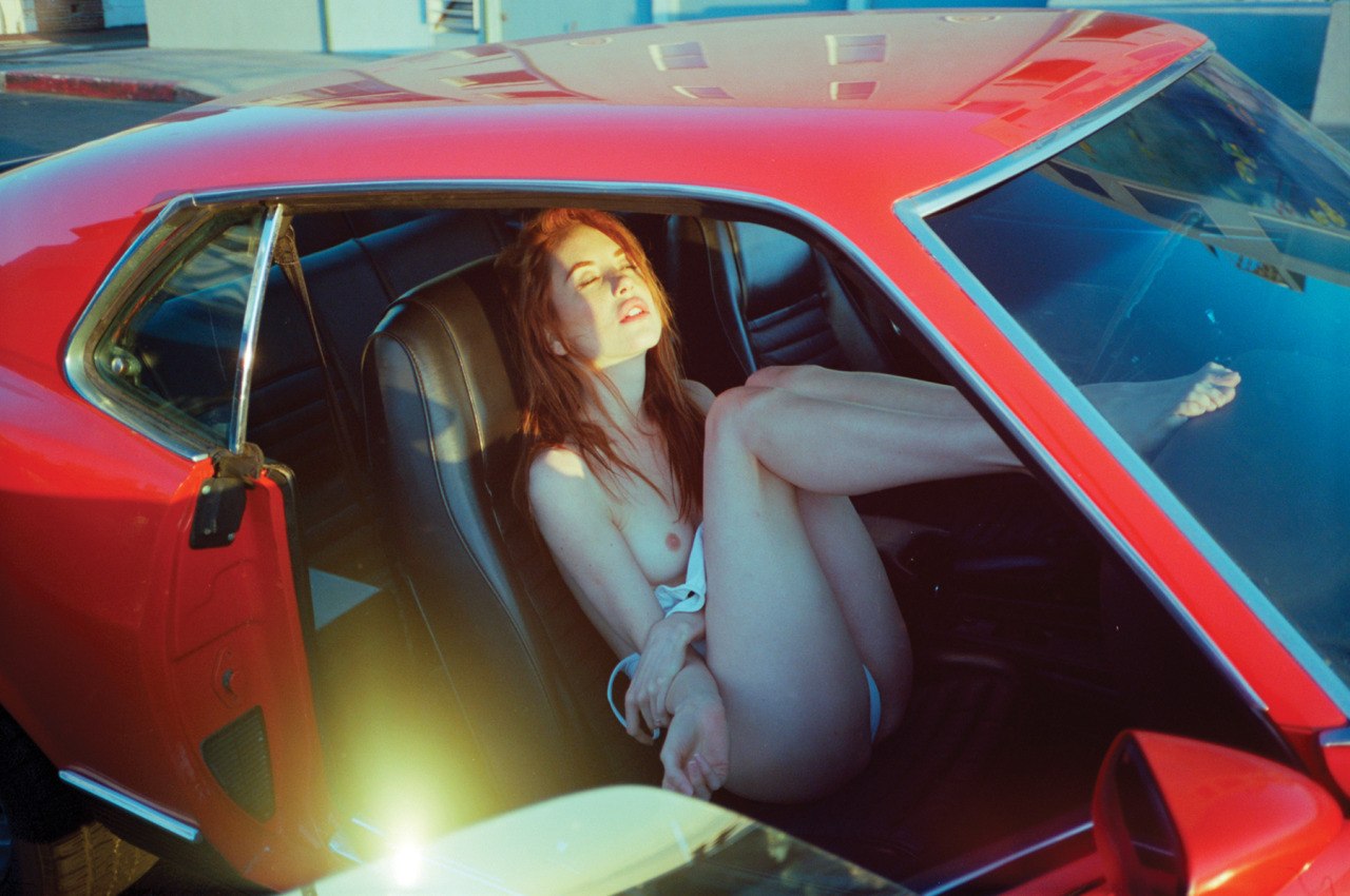 1280x850, 172 Kb / рыжая,красная, авто, купе