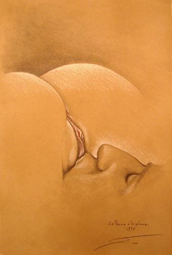 338x500, 13 Kb / персик, мужик, куннилингус, рисунок