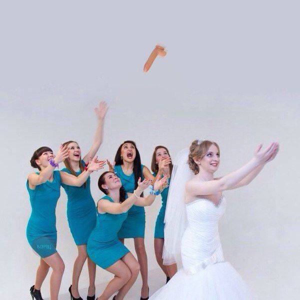 600x600, 30 Kb / невеста, подруги, дилдо