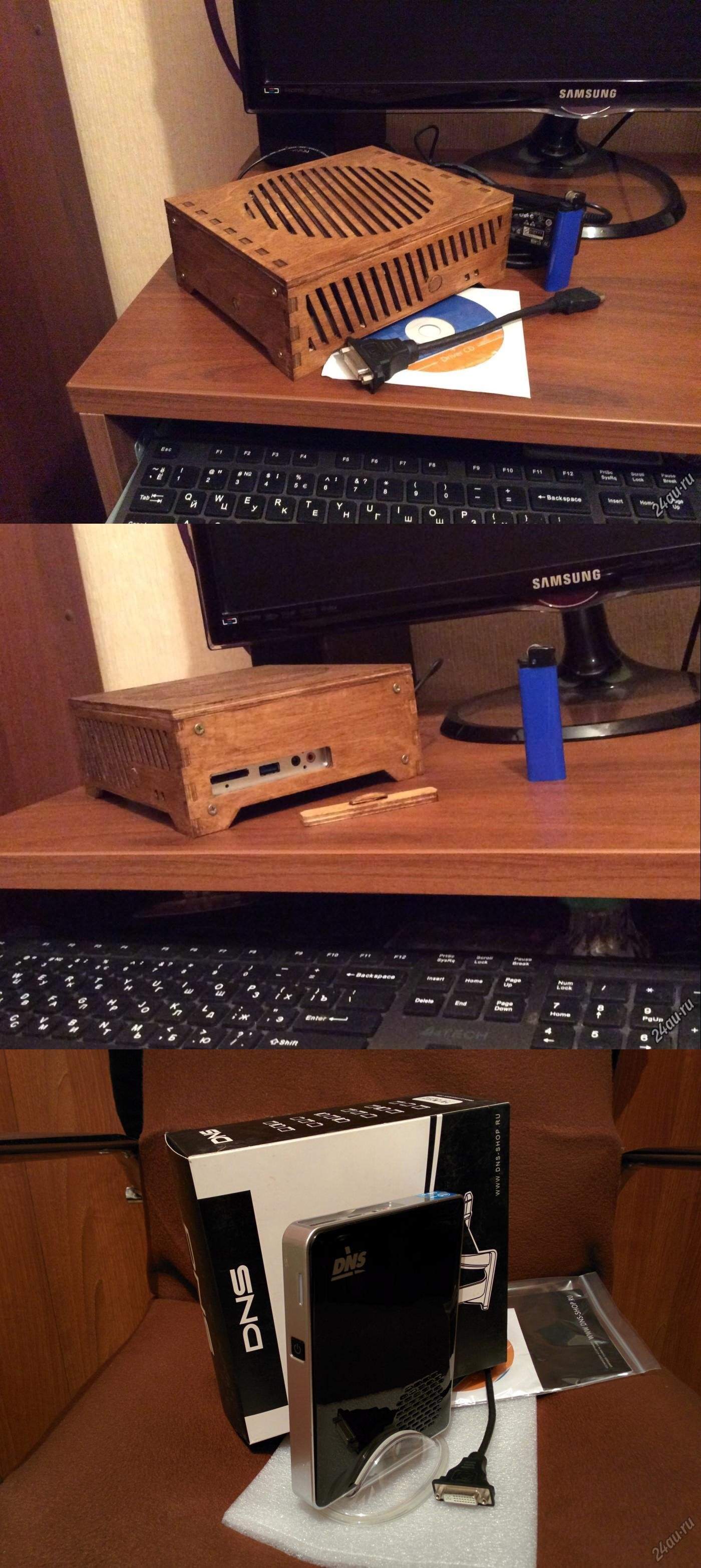 1400x3132, 399 Kb / неттоп, корпус, ретро, дерево