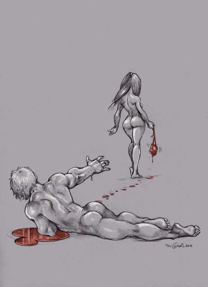 698x960, 33 Kb / сердце, вырвала, сумочка,Toni, Greis, кровь