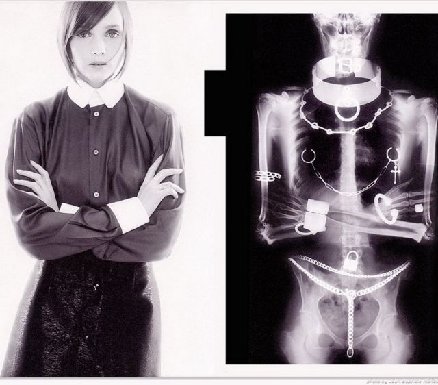 640x562, 56 Kb / девушка, рентген, бдсм