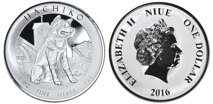 713x350, 57 Kb / монета, Хатико, 8 марта