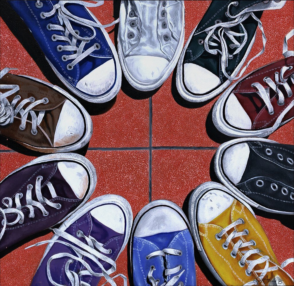 1028x1000, 392 Kb / кеды, круг, перфекционизм