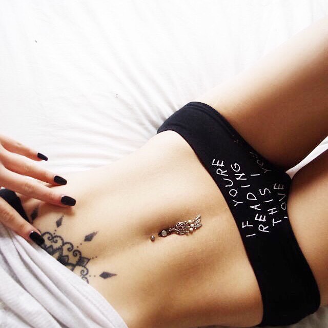 640x639, 85 Kb / пирсинг, тату, живот