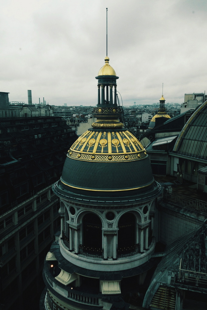 682x1024, 266 Kb / париж, купол, золото, шпиль