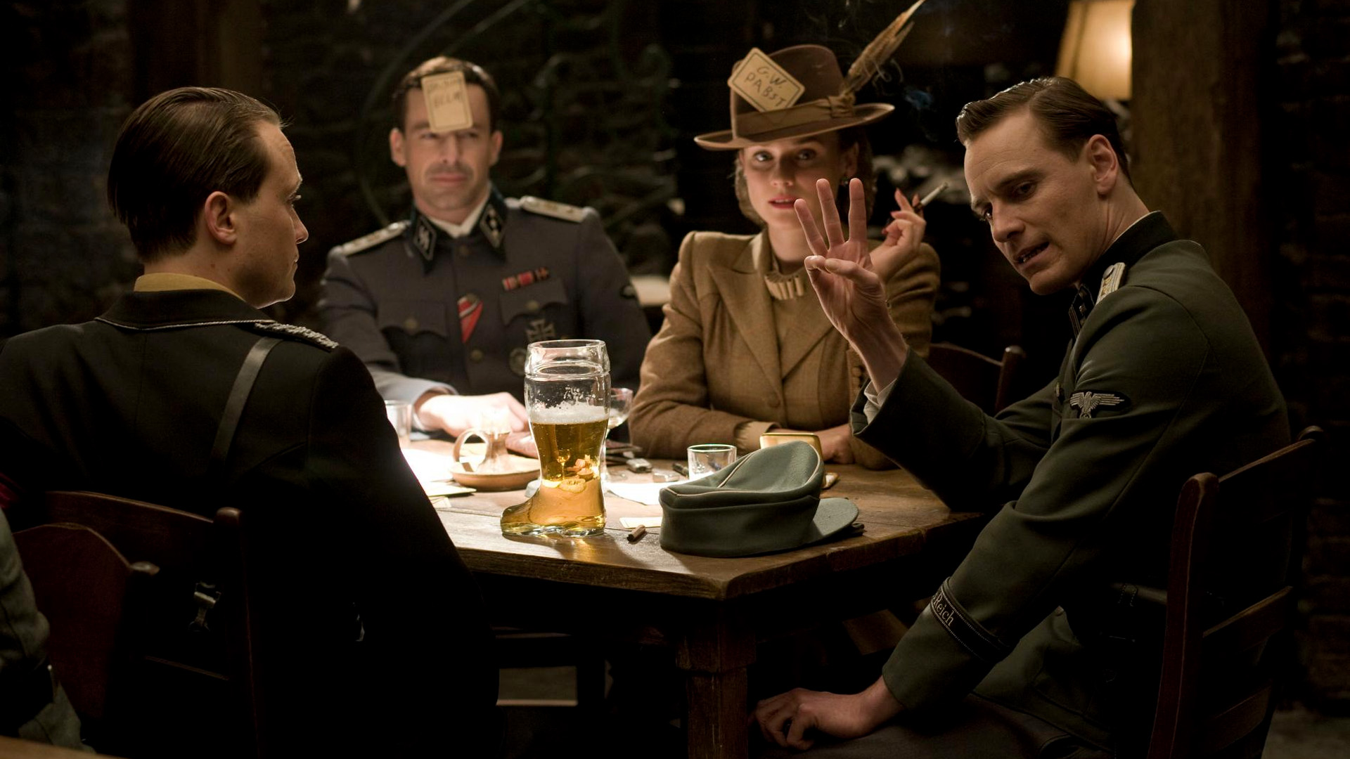 1920x1080, 331 Kb / бесславные ублюдки, игра, жест, ошибка