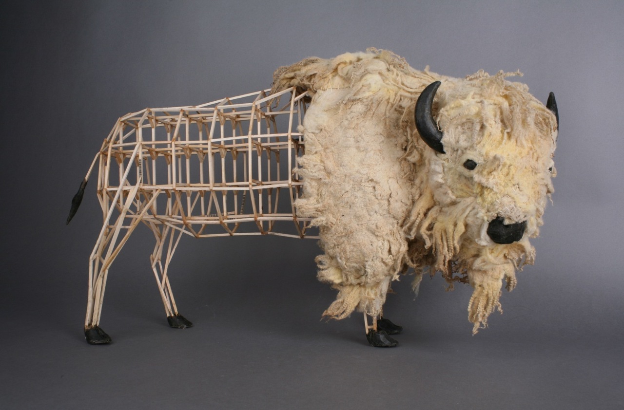 1280x842, 217 Kb / зубр, бизон, спички