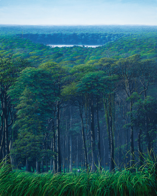 644x804, 392 Kb / лес, озеро