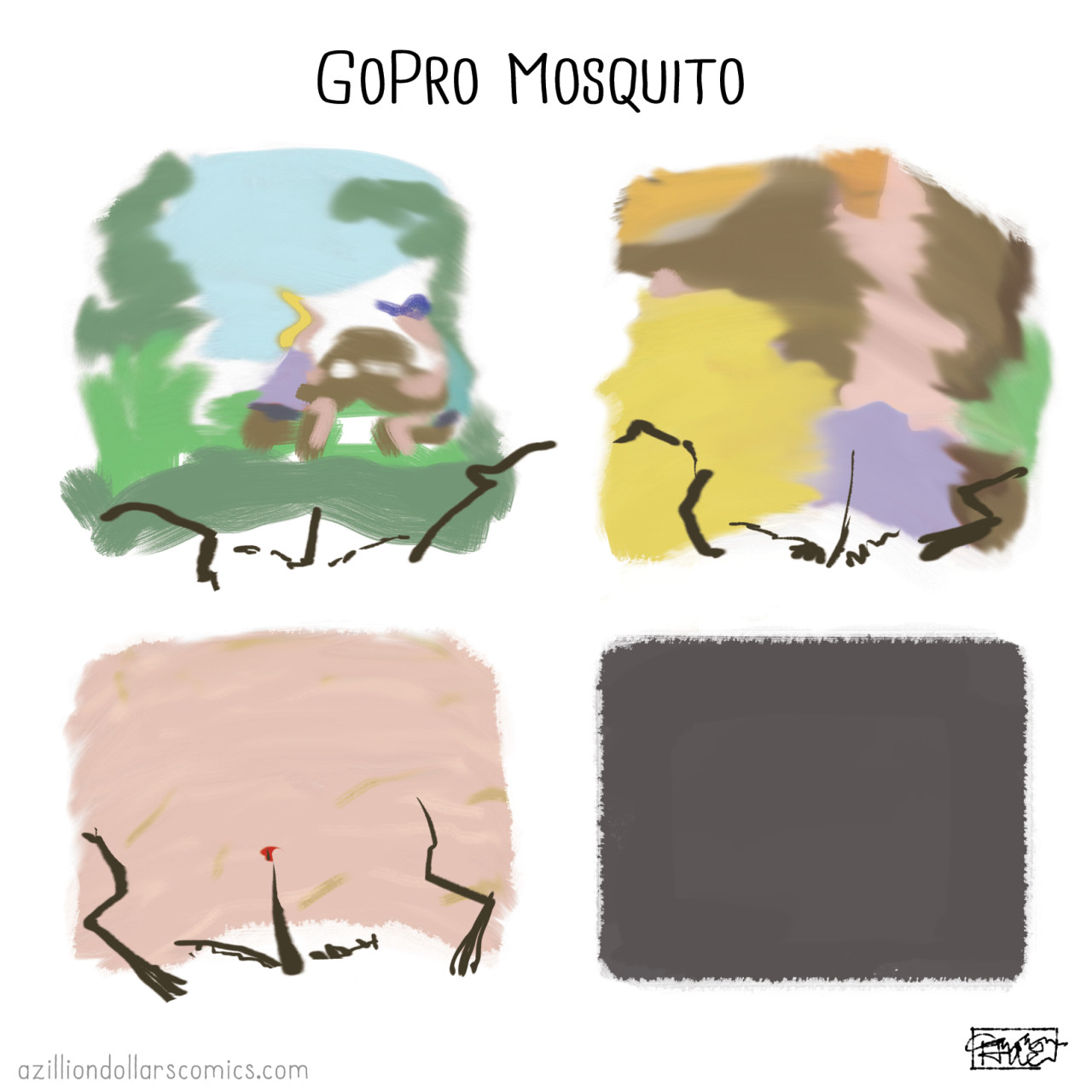 1280x1280, 171 Kb / москит, гоупро