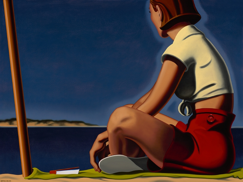 800x600, 288 Kb / рисунок, книга, побережье