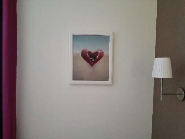 640x480, 97 Kb / картина, губы, сердце, слюна, бра