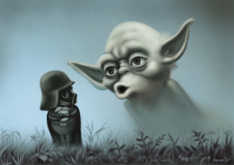 800x565, 130 Kb / дарт, вейдер, ёжик, в тумане