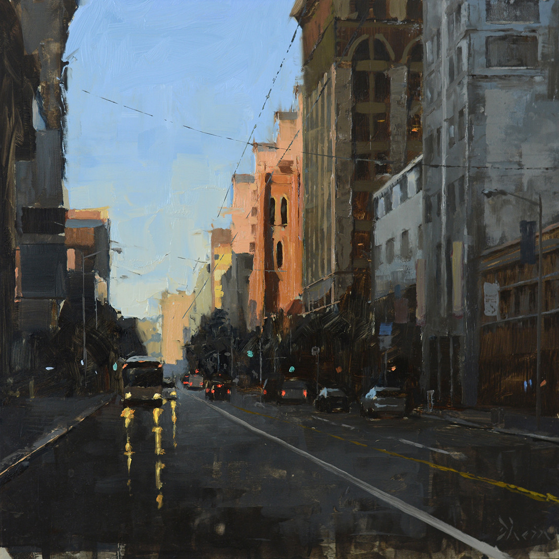 1134x1134, 351 Kb / улица, картина, импрессионизм