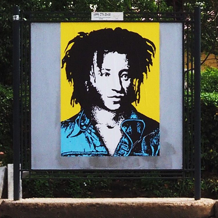 750x750, 111 Kb / пушкин, дреды, граффити