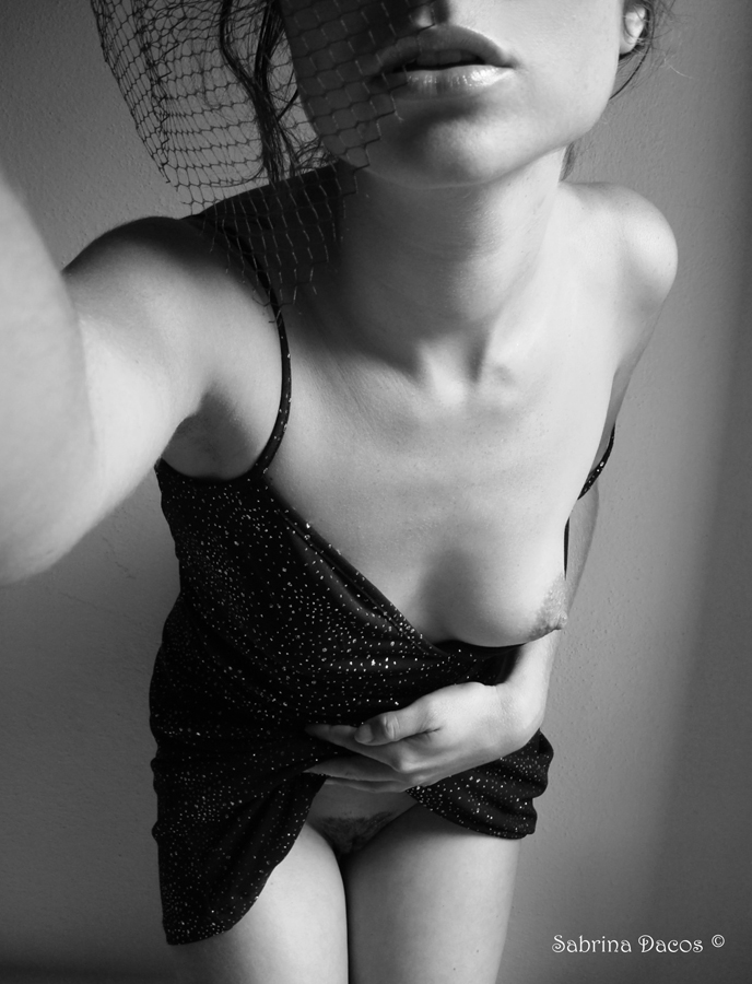 688x900, 287 Kb / платье, вуаль, Sabrina, Dacos, ч/б